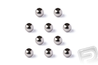 Kavan - Vernick. Messingkugel 3/16 (4,76mm) mit 2mm Loch, 10 stück