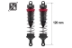 Hobbytech - 1/8 Alu &Ouml;ldruckstossd&auml;mpfer 120mm/16mm, 2 St&uuml;ck