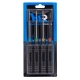Hobbytech - Innensechskant Schl&uuml;sselset 1,5/2/2,5mm + steckschl&uuml;ssel 7mm