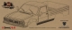 Hobbytech - Crawler Peugeot 504 Karosserie unlackiert Set