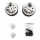 Hobbytech - Crawler BEADLOCK Felgen 1,9" chrome, 2 Stück