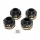 Hobbytech - Kupfer Radadapter 12x8 Verbreiterung +3mm (25g), 4 Stück