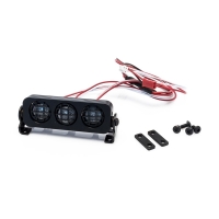 Hobbytech - LED Strahler Brücke Aluminium Oval 73 mm