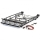 Hobbytech - Dachgepäckgträger Metall mit LED Leiste 250x150x45- v/H LED Scheinwerfer