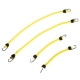 Hobbytech - Spannbänder elastisch gelb (4Stück)