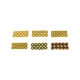 Hobbytech - M4 Unterlegscheiben Set golden eloxiert inkl. Box, 60 Stk.