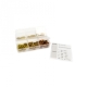 Hobbytech - M4 Unterlegscheiben Set golden eloxiert inkl. Box, 60 Stk.