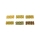 Hobbytech - M4 Unterlegscheiben Set golden eloxiert inkl. Box, 60 Stk.
