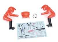 GM Racing - Fahrerfigur + Decals(rot)