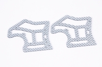 GM Racing - Hauptrahmen Kohlefaser silber