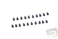 Graupner - Schraube Innensechskant M4X6 DIN912 VE20