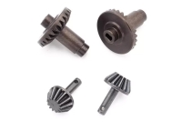 Hobbytech - CRX Metal Axle Gear set, 2+2 Pcs.