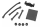 Hobbytech - CRX18 Electronics Mount Set and Link