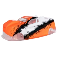Hobbytech - Karosserie 1/10 Monster BXR.MT Bitty Design - Orange , vorlackiert