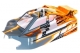 Hobbytech - Buggy body BXR-S2 Orange/Grey prepainted/precut