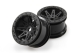 Axial - 2.2 Raceline Renegade Wheels - 41mm Wide (Black)...