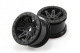 Axial - 2.2 Raceline Renegade Wheels - 41mm Wide (Black) (2pcs)