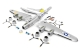 Top RC - B-17F Memphis Belle 1875mm ARF - silver