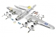 Top RC - B-17F Memphis Belle 1875mm ARF - silver