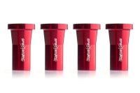 SpotOnRC - Abstandsäule M6 30mm Rot 4Stück