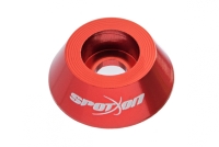 SpotOnRC - Zieruntelage M3 rot 10 Stück