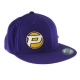 PROCIRCUIT ORIGINAL FLEXFIT FLATPEAK CAP PURPLE SIZE S/M