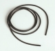 Graupner - silicon wire 1,0 qmm1m, black, 17 AWG