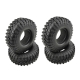 RC Parts - Ultimate Racing - Borderline 1,9&quot; Crawler Tires W/Foam 113mm, 4 Pcs.