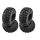 RC Parts - Ultimate Racing - Roundcube 2,2" Crawler Tires W/Foam 120mm, 4 Pcs.