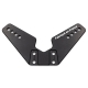 Hobbytech - Front shock Holder 4mm Black OAS
