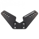 Hobbytech - Front shock Holder 4mm Black OAS
