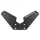 Hobbytech - Front shock Holder 4mm Black OAS