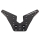 Hobbytech - Rear shock Holder 4mm Black OAS
