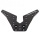 Hobbytech - Rear shock Holder 4mm Black OAS