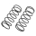 Hobbytech - BX8SL/BXR-MT Dämpfeder vorn 1,35x52 mm
