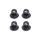 Hobbytech - Upper shocks plastics mounts, 4 Pcs.