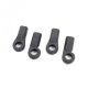 Hobbytech - Steering 4 mm rod end, 4 Pcs.