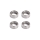 Hobbytech - Steering system bushing, 4 Pcs.