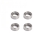 Hobbytech - Steering system bushing, 4 Pcs.