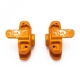 Hobbytech - Aluminium L/F rear knuckles, 2 Pcs.