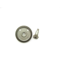 Hobbytech - Kegelritzel+ Tellerad schrägverzahnt, gehärtet , cnc gefräst 13 Z/ 43Z