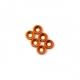 Hobbytech - M3 Orange Countersunk Washer, 6 Pcs.