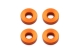 Hobbytech - Orange aluminum spacer 3x7.5x2 mm (4 pcs)