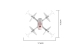 Syma X22SW Quadrocopter RTF - Weiss