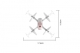 Syma X22SW Quadrocopter RTF - Weiss