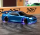 Turbo Racing 1/76 C64 DRIFT RC Car RTR (metallisch blau)