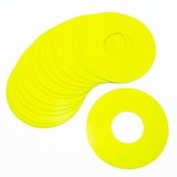 Ultimate Racing - 1/8 Buggy Wheel Sticker Yellow, 20 pcs.