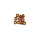 Ultimate Racing - M3 Alu Nylon Lock Nuts Gold, 10 Pcs.