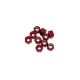 Ultimate Racing - M3 Alu Nylon Lock Nuts Red, 10 Pcs.