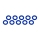 Ultimate Racing - Aluminium Shim, 3x6x0,5mm, Blue, 10 Pcs.